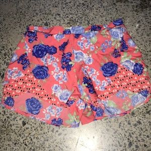 Cute patterned shorts